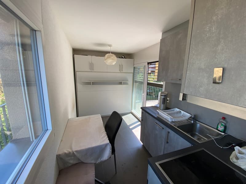Bello studio vicino al centro città di Losanna (3)