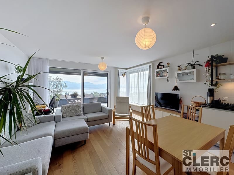 Bel appartement avec magnifique vue sur le lac (2)