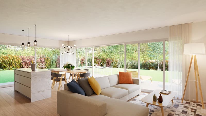 Appartement de 4 pièces avec jardin (1)