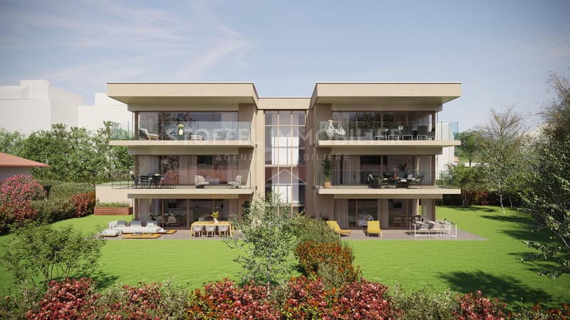 Appartement de 3 pièces traversant et d'angle avec balcons (7)