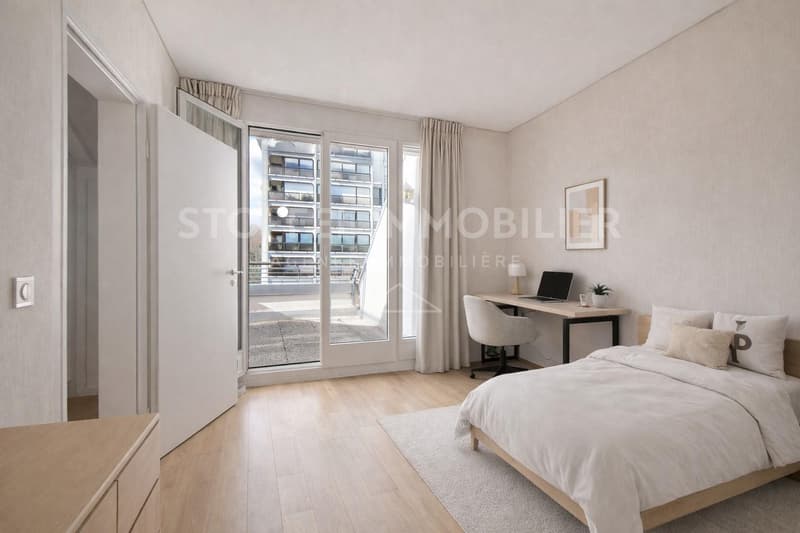 Rare attique avec vue imprenable et piscine intérieur - Petit-Saconnex - Exclusivité (10)