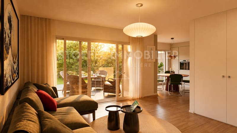 Appartement neuf de 4 pièces avec deux balcons (5)