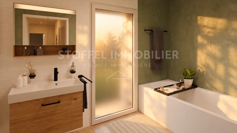 Appartement neuf de 4 pièces avec deux balcons (9)