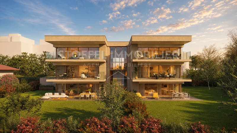 Appartement traversant neuf de 3 pièces avec balcons (7)