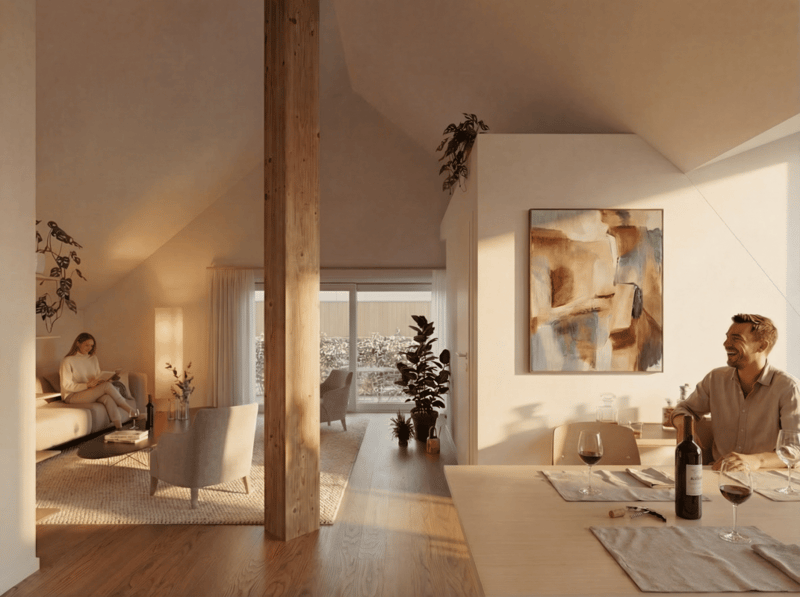 Magnificent semi-detached villa in the center of Yverdon (3)