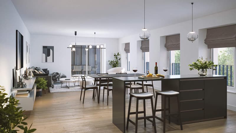 New "Harmonia" promotion in Romanel-sur-Lausanne - Brand new 3.5-room apartments for sale from CHF 825'00.- (8)