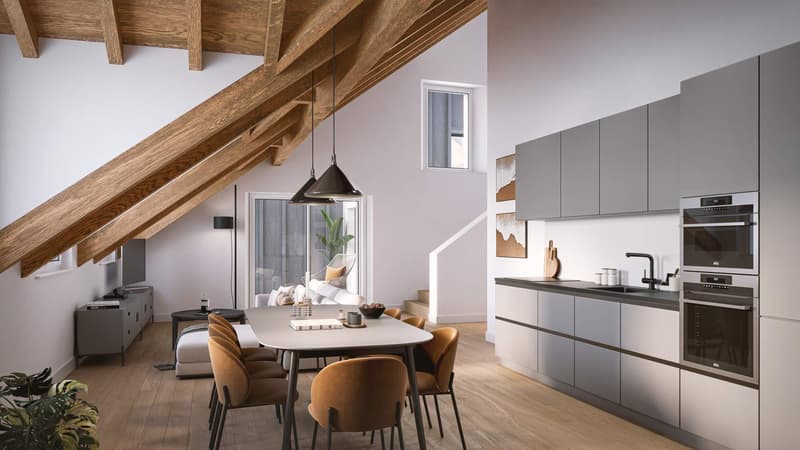 New "Harmonia" promotion in Romanel-sur-Lausanne - Brand new 3.5-room apartments for sale from CHF 825'00.- (6)