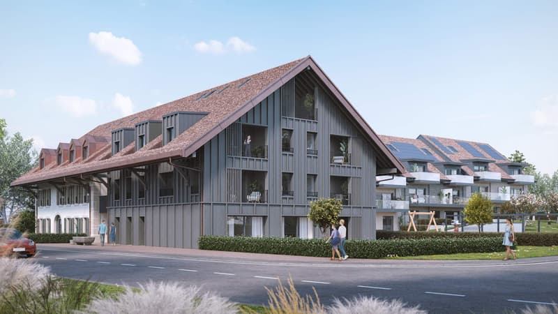 New "Harmonia" promotion in Romanel-sur-Lausanne - Brand new 3.5-room apartments for sale from CHF 825'00.- (7)