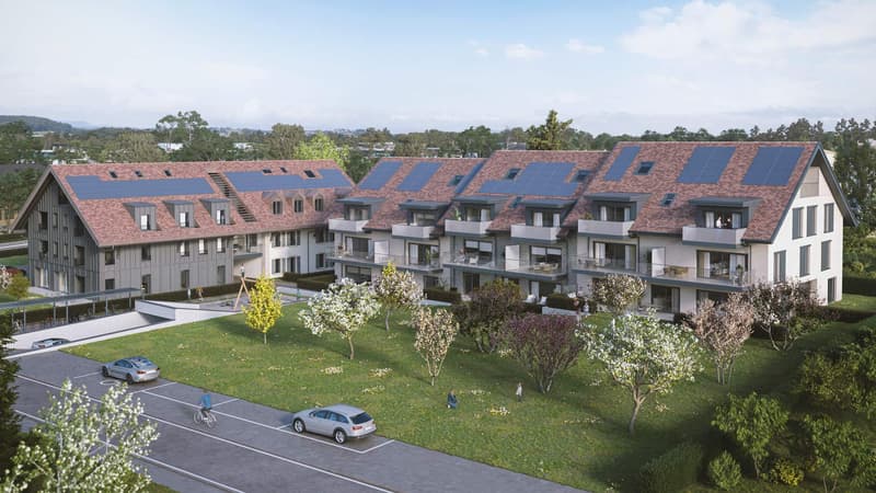 New "Harmonia" promotion in Romanel-sur-Lausanne - Brand new 3.5-room apartments for sale from CHF 825'00.- (4)