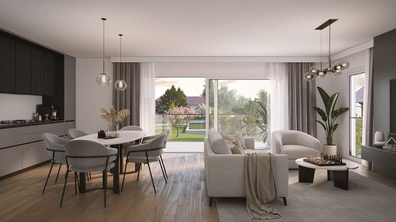 New "Harmonia" promotion in Romanel-sur-Lausanne - 5.5-room duplex new apartment for sale (13)