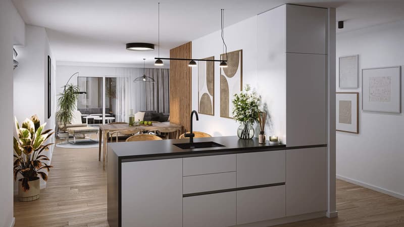 New "Harmonia" promotion in Romanel-sur-Lausanne - 5.5-room duplex new apartment for sale (6)