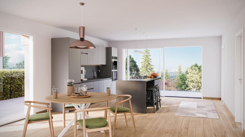 "Aurora" Villa B - Magnifiche ville a schiera di 6 locali con giardino (4)