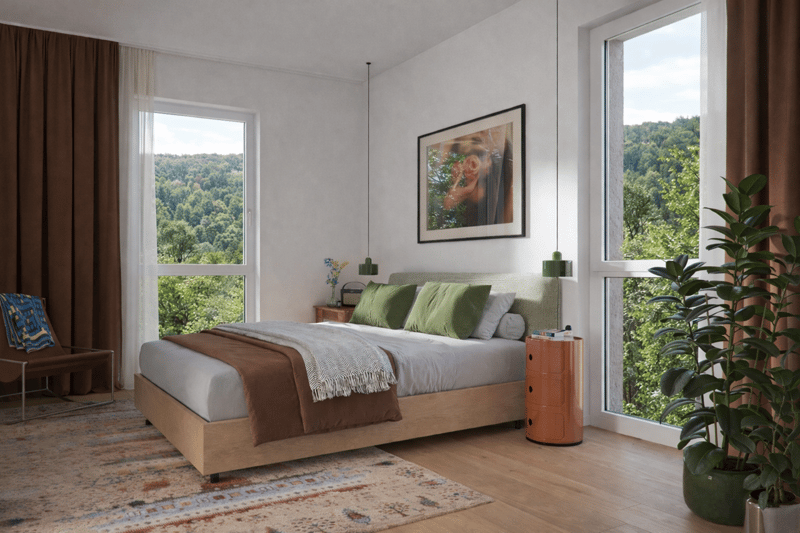 New project in St-Blaise - 4.5 rooms with lake view (3)