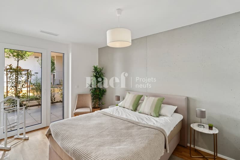 Duplex of 5.5 rooms with lake view - Lot C 001 (6)