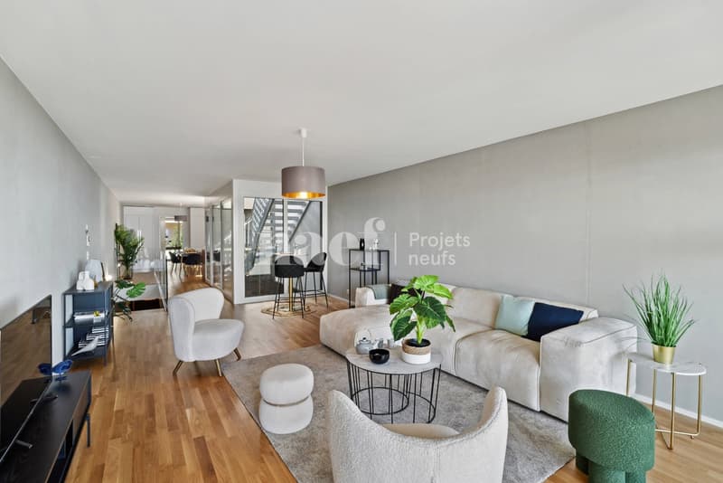Duplex of 5.5 rooms with lake view - Lot C 001 (3)