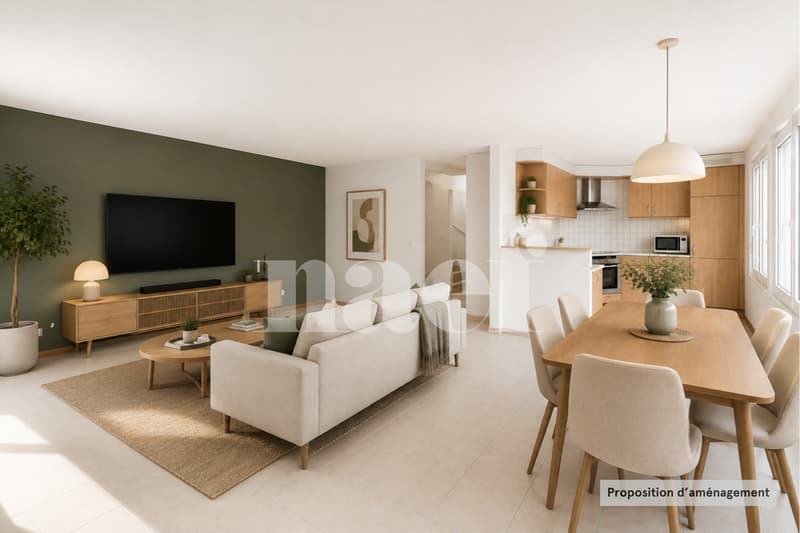 Attique de 4.5 pièces en duplex (3)