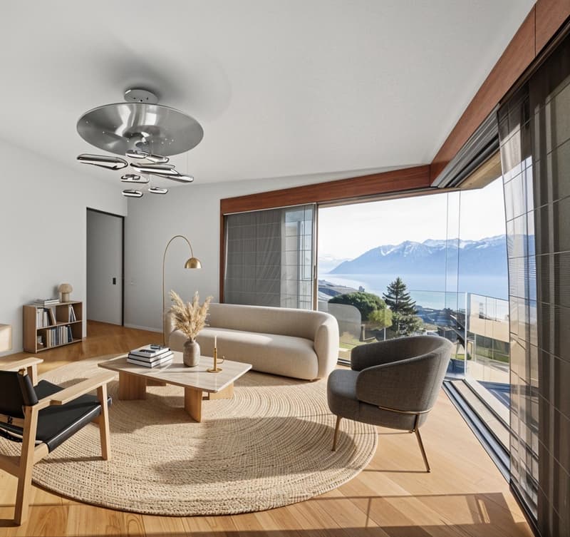 Contemporary attic with spectacular panorama (1)