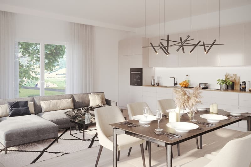 La Bergerie - Lot 10 - Appartement neuf de 4,5 pièces au 1er étage avec balcon (5)