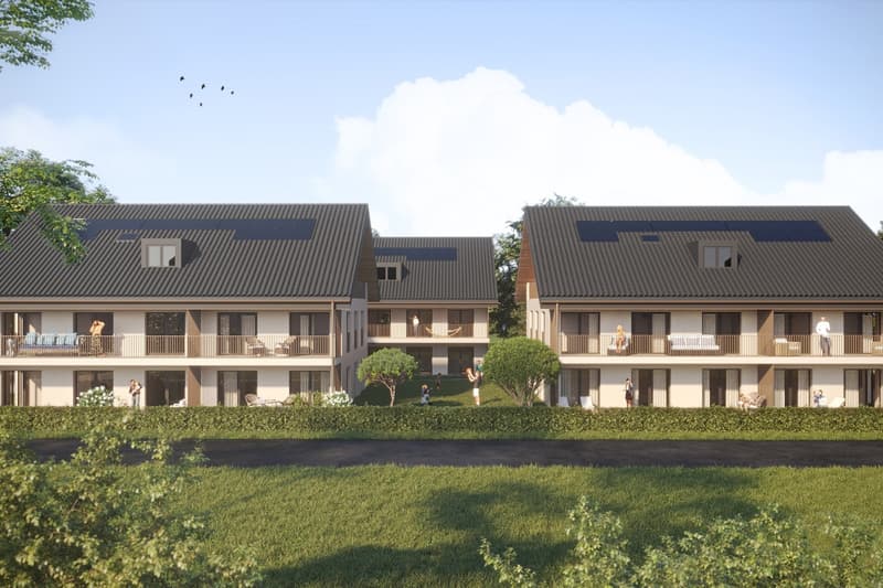 La Bergerie - Lot 16 - Appartamento nuovo di 4.5 locali al 1° piano con balcone (8)