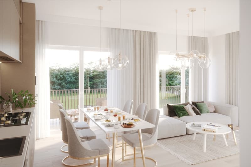 La Bergerie - Lot 16 - Appartamento nuovo di 4.5 locali al 1° piano con balcone (5)