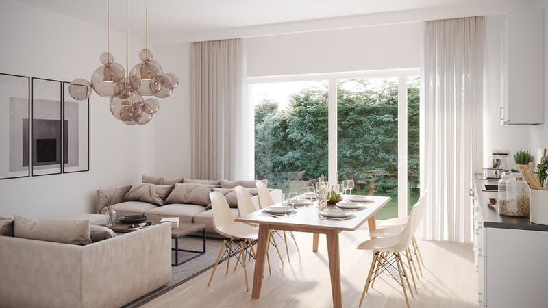 La Bergerie - Lot 16 - Appartamento nuovo di 4.5 locali al 1° piano con balcone (2)