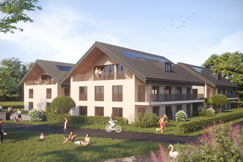 La Bergerie - Lot 16 - Appartamento nuovo di 4.5 locali al 1° piano con balcone (9)
