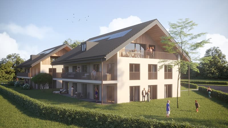 La Bergerie - Lot 16 - Appartamento nuovo di 4.5 locali al 1° piano con balcone (7)