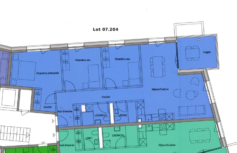 Magnificent 4.5-room apartment with balcony/loggia (10)