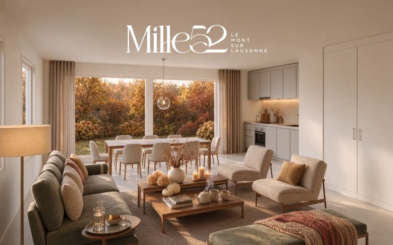 Mille52 - Lot B1-101 - Appartement de 3.5 pièces avec balcon au 1er étage (5)