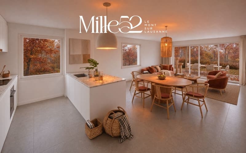 Mille52 - Lot C1-1 - Appartement de 3.5 pièces avec terrasse (2)