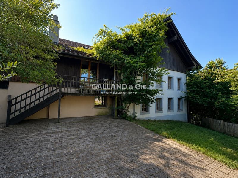 Maison authentique de 2 appartements - À 3 min d'Oron-la-Ville (1)