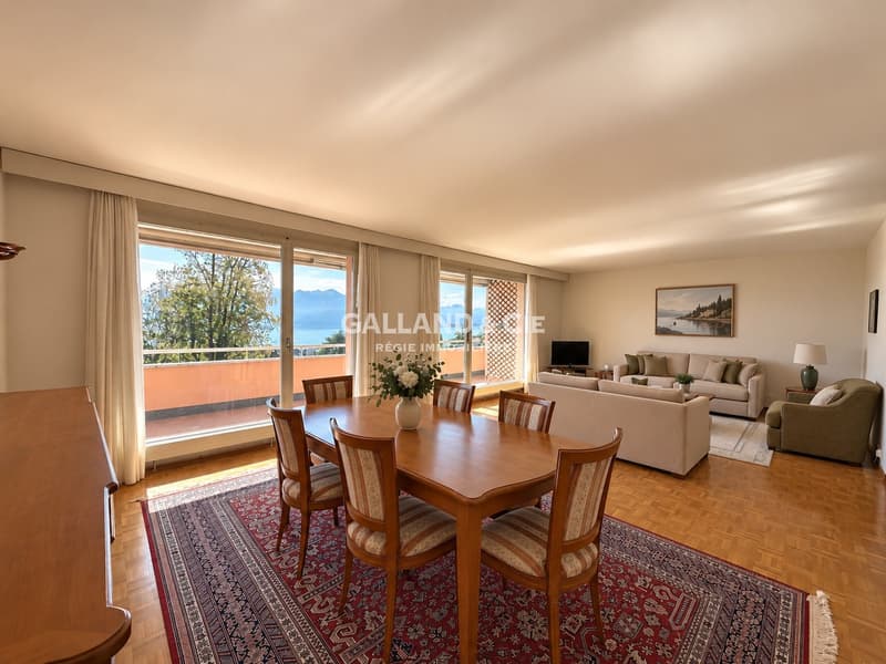 Spacieux 3.5 pièces avec vue - ~ 130 m² - Quartier Mousquines-Verdeil (1)