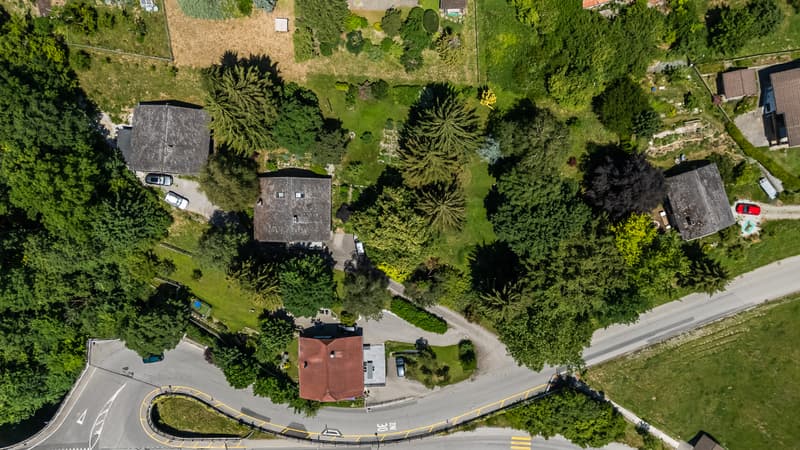 Chalet in einem grünen Ambiente: Lage und Grundstück von Ausnahme (12)