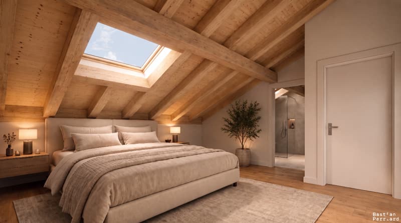 Opportunità esclusiva: chalet nuovo in tronchi con vista aperta (4)