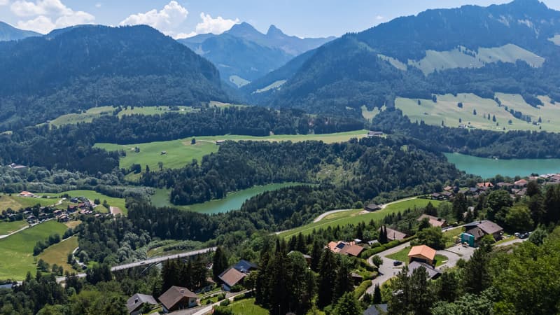Opportunità esclusiva: chalet nuovo in tronchi con vista aperta (7)
