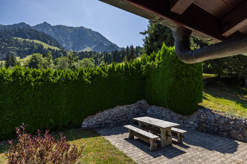 Living in harmony with nature: 4½-room chalet in a quiet location (3)