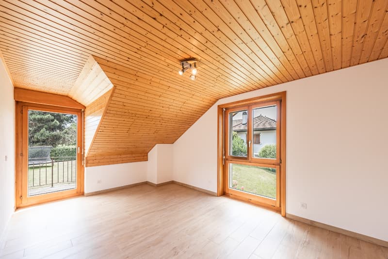 Objet rare à Bulle : maison mitoyenne de 4½ pièces avec garage (10)