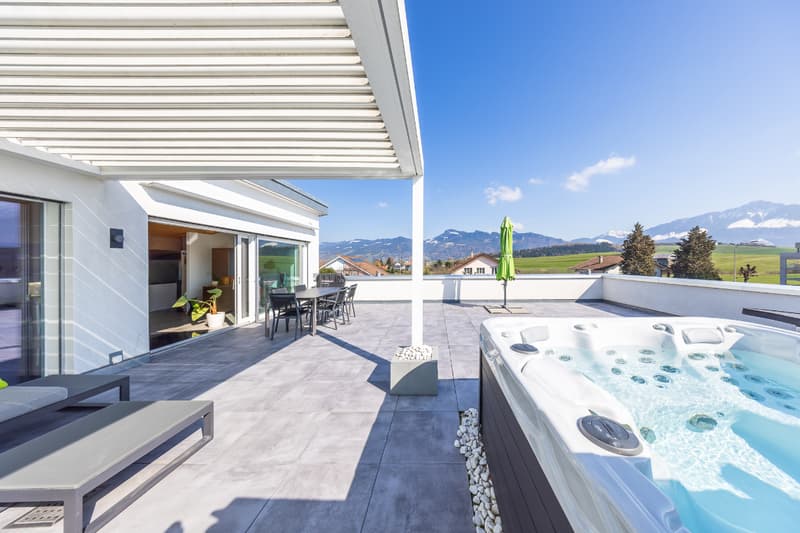 Rare à la vente : attique en duplex avec vaste terrasse (4)