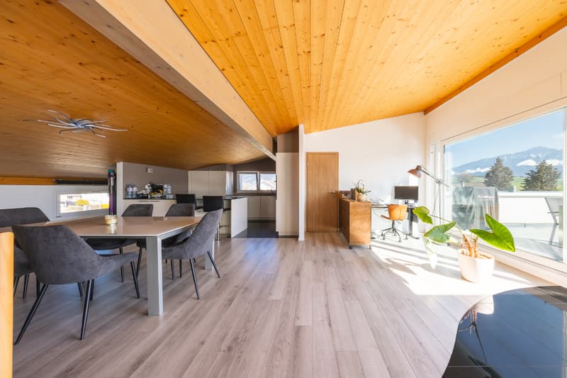 Rare à la vente : attique en duplex avec vaste terrasse (8)
