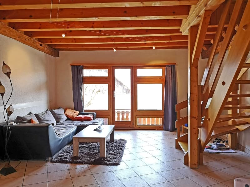 Appartement triplex de 3½ pièces au coeur du village (2)