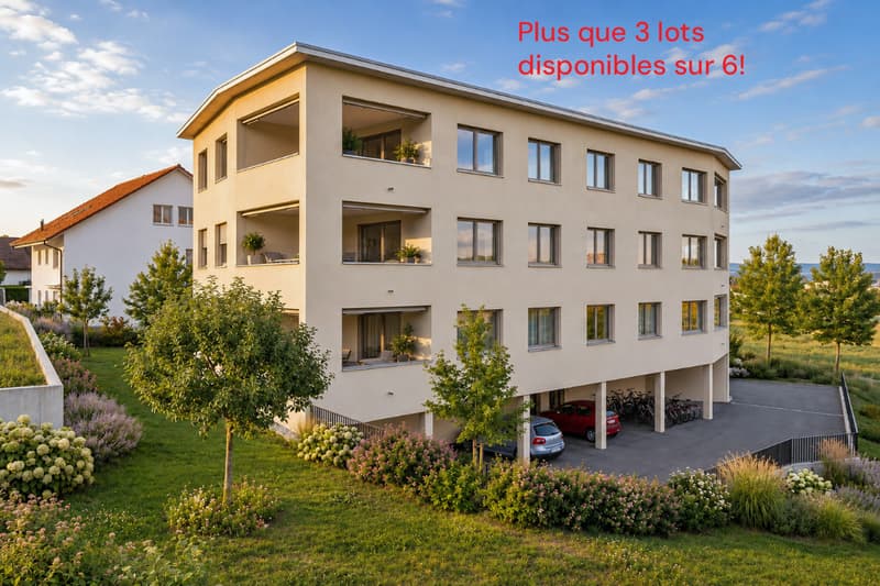 Appartement de 3½ pièces dans promotion de standing à Vuadens (1)