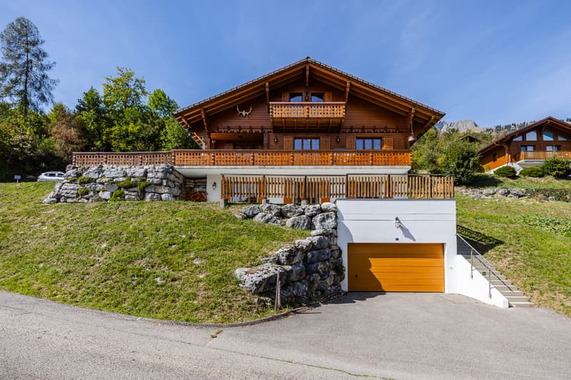 Généreux chalet au calme et avec vue panoramique (1)