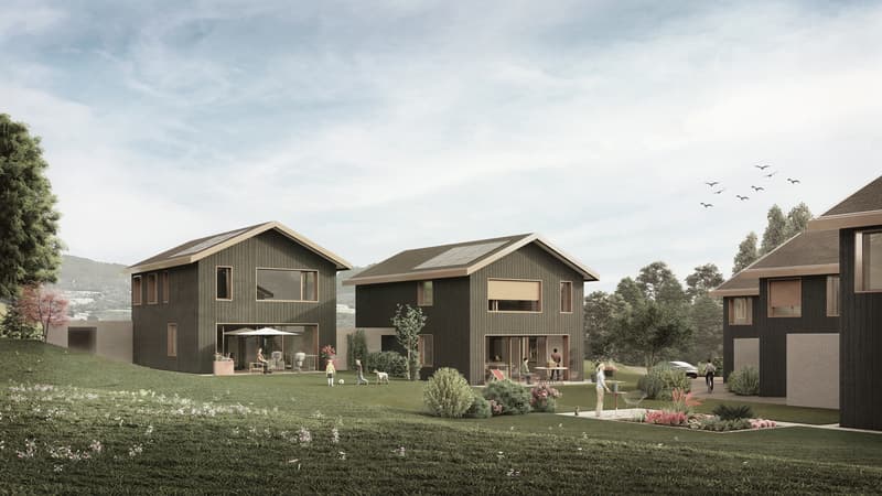 Villa individuelle neuve et de standing en Gruyère - Villa A (vente (2)