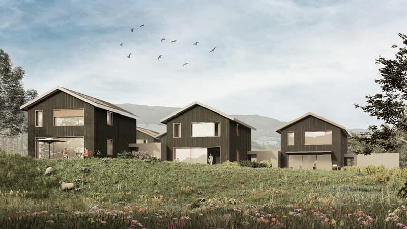 Villa individuelle neuve et de standing en Gruyère - Villa E (vente (1)