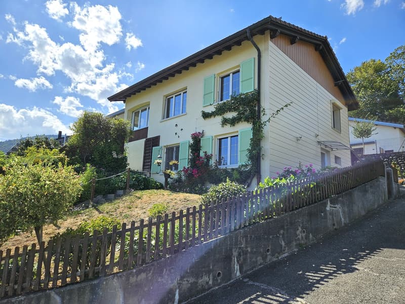 Villa individuelle avec vue panoramique sur la campagne et les Alpes (13)