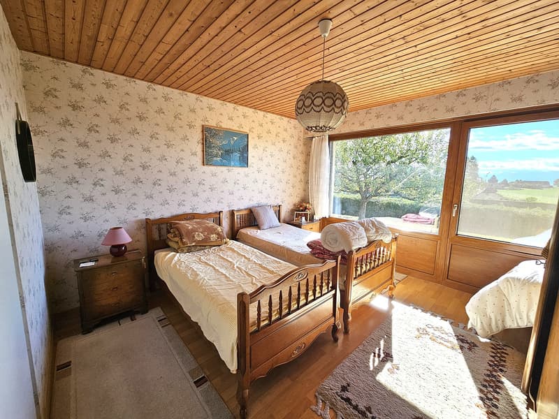 Villa individuelle avec magnifique dégagement sur la campagne et les Alpes (11)