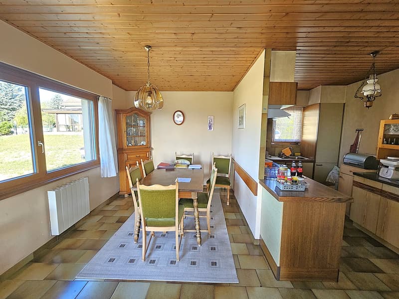Villa individuelle avec magnifique dégagement sur la campagne et les Alpes (5)