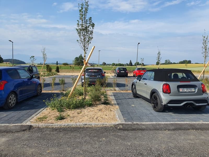 Places de parc extérieures Chemin des Lièvres (1)