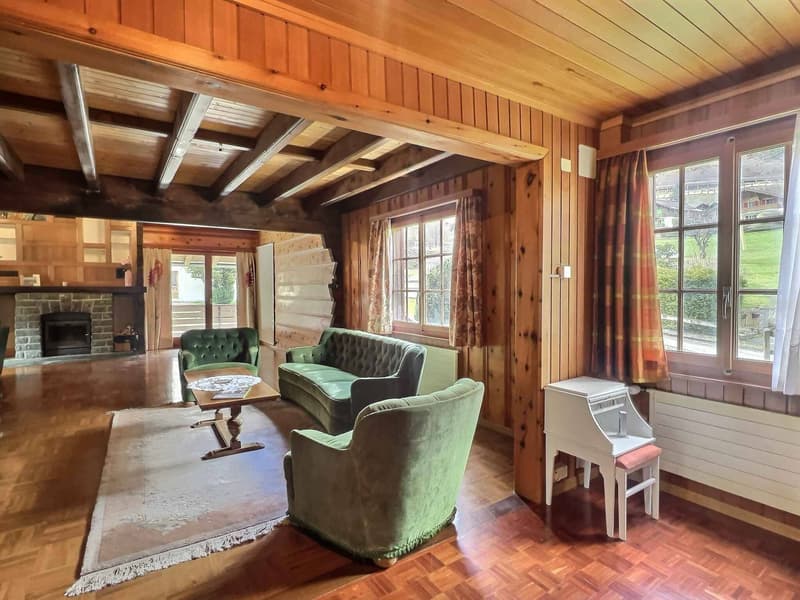 Large chalet ideal for a family - plot of 5'044 m2 (5)