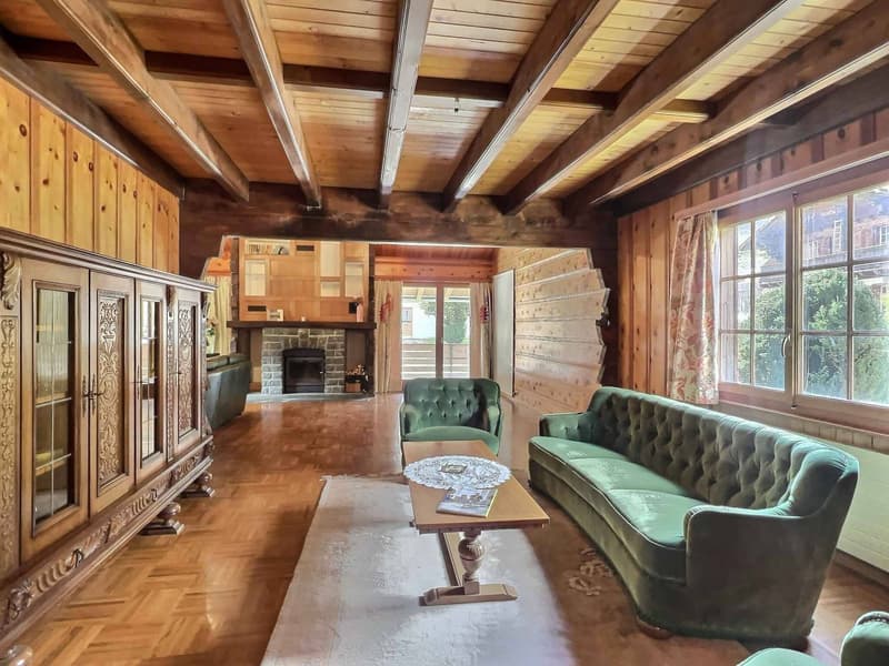 Large chalet ideal for a family - plot of 5'044 m2 (4)